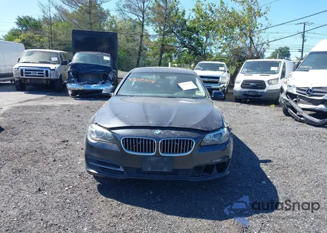 2014 BMW 528I xDrive from USA, damaged, VIN WBA5A7C50ED617611